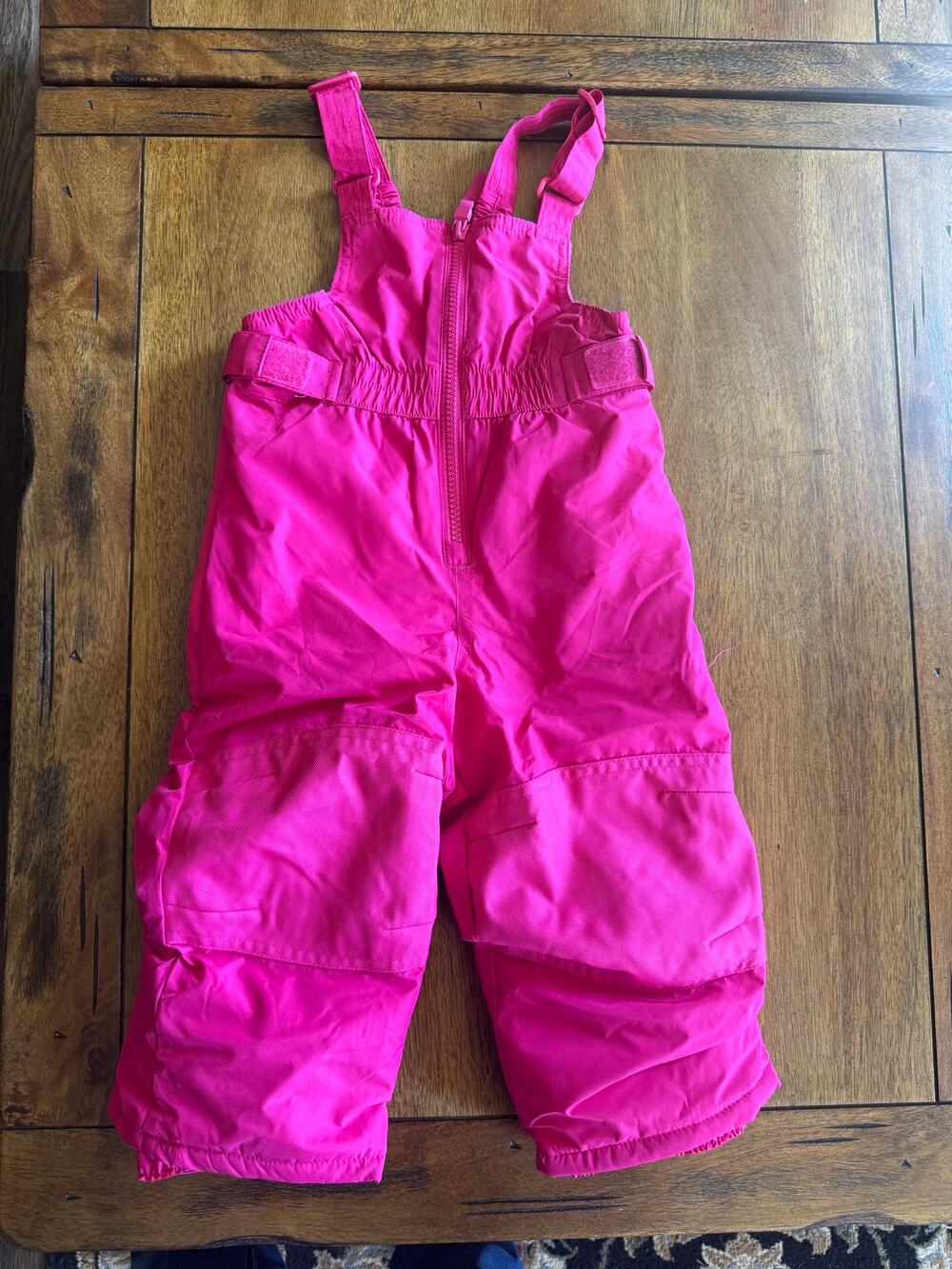 Cat & Jack Pink Insulated Snow Bib Snow Pants 18M Toddler